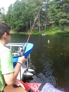 Zach Fishing